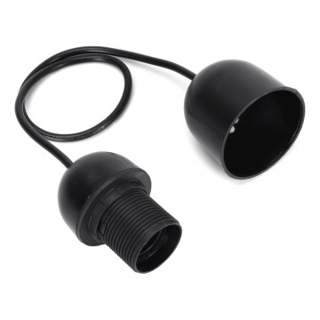 Aigostar - Кабель живлення 1xE27/60W/250V чорний
