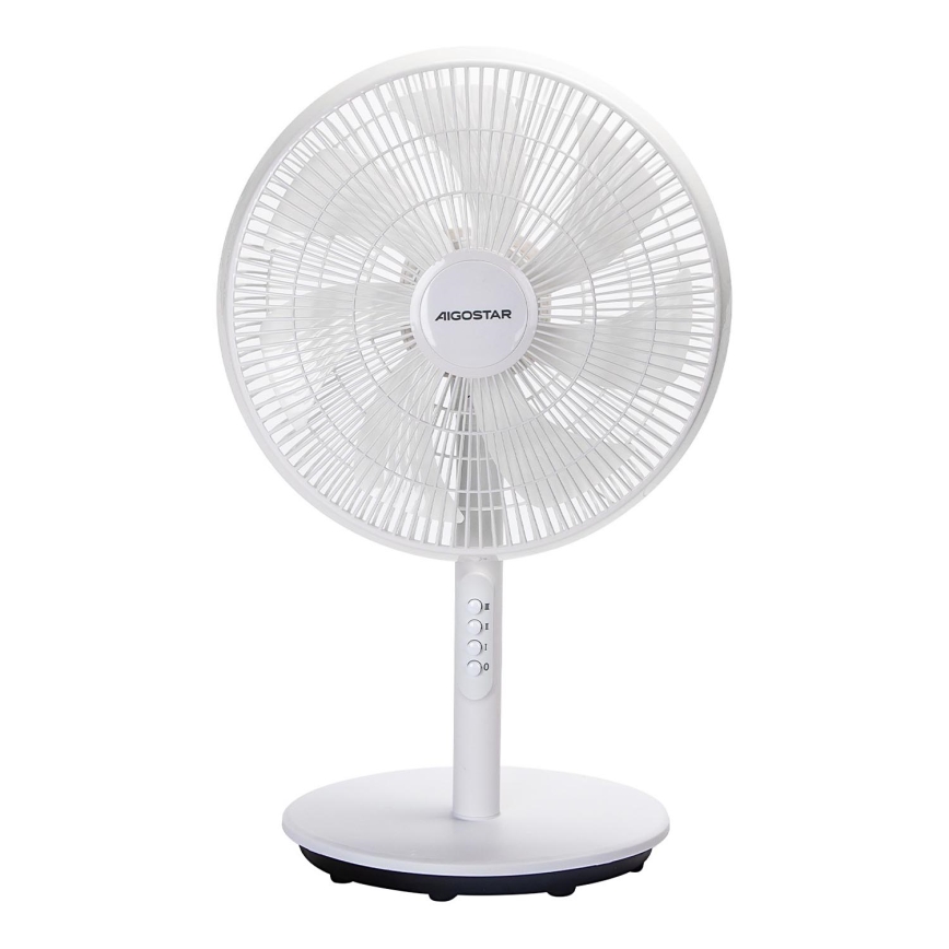 Aigostar - Колонный вентилятор 45W/230V 110 см белый