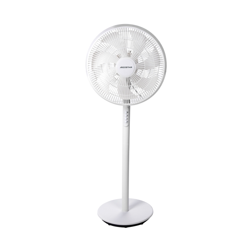 Aigostar - Колонный вентилятор 45W/230V 110 см белый