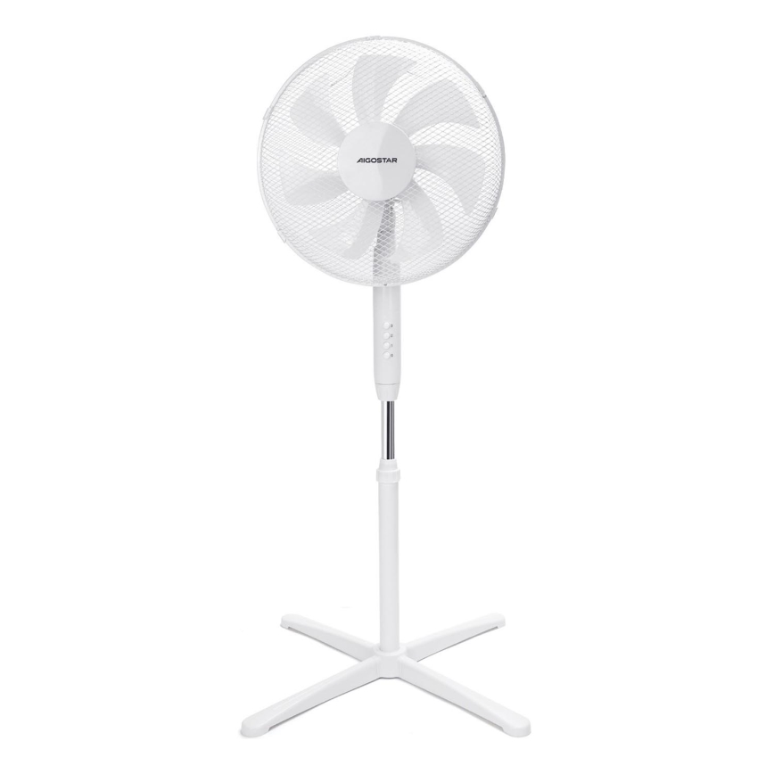 Aigostar - Колонный вентилятор 50W/230V 120 см белый