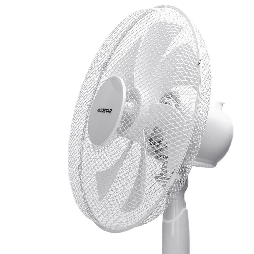 Aigostar - Колонный вентилятор 50W/230V 120 см белый