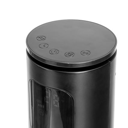 Aigostar - Колонный вентилятор 50W/230V черный Wi-Fi + дистанционное управление