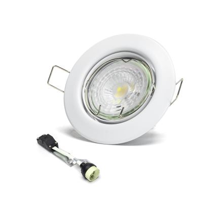 Aigostar - комплект из 3 встраиваемых LED потолочных светильников 1xGU10/4,5W/230V 6500K, белый