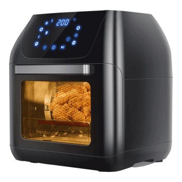 Aigostar - Конвекционная печь 1400 Вт/230 В, 12 л, черная