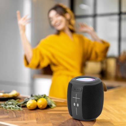 AKAI ABTS-V5 BL - Бездротова колонка з мікрофоном 3 Вт/1200 мА·год, синя