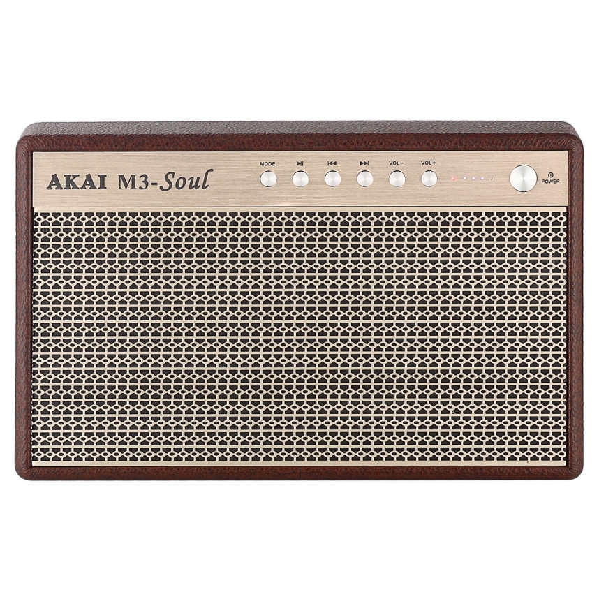 AKAI M3 SOUL COFFEE - Бездротова колонка 20Вт/6000 мА·год