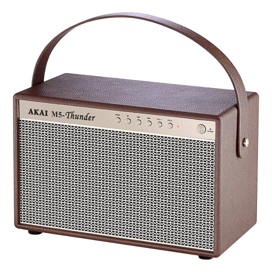 AKAI M5 THUNDER COFFEE - Бездротова колонка 70W/8000 mAh