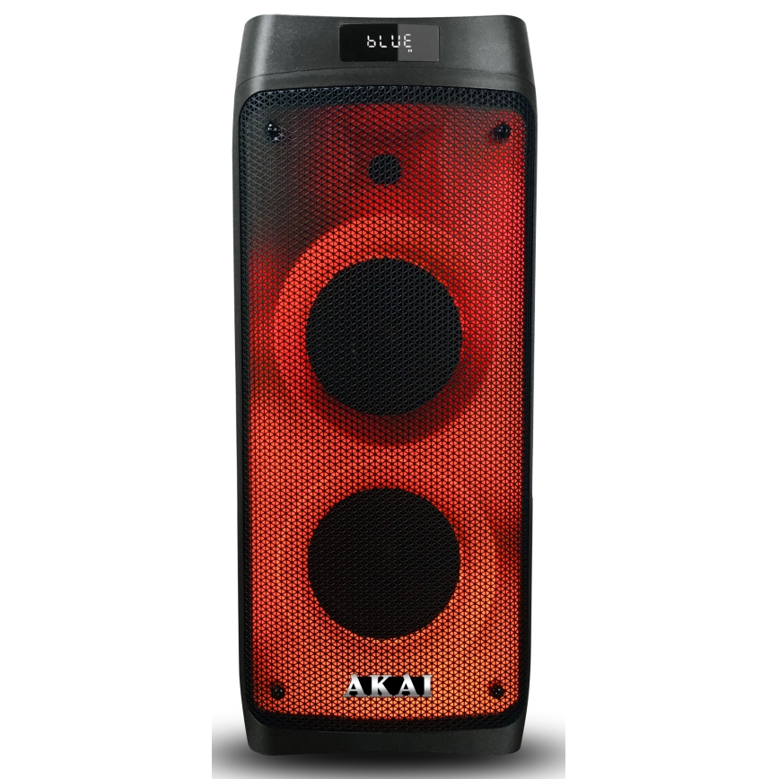 AKAI PARTY BOX 810 - Беспроводная колонка 65 Вт / 230 В, 5000 мА·ч + пульт дистанционного управления