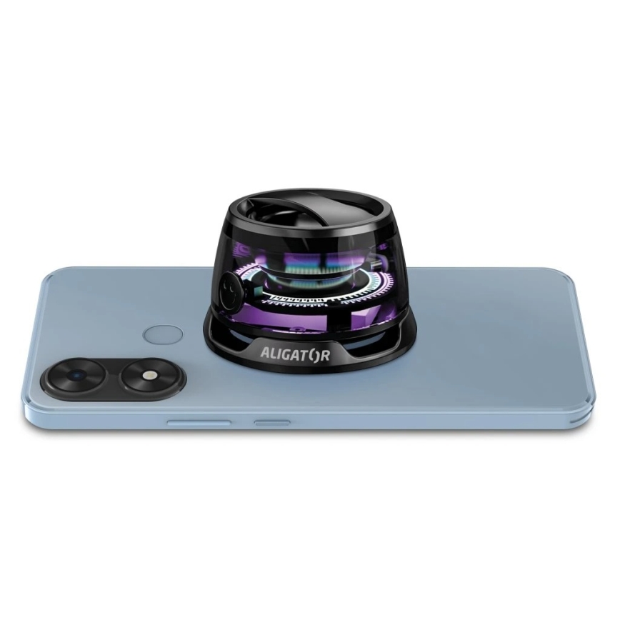 Aligator ABSMB01 - Магнитная колонка для MagSafe Mini Beat 400 mAh черная