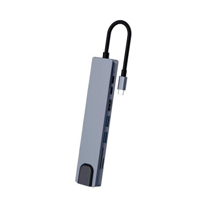 Aligator AHUB001 - USB-C хаб 8-в-1