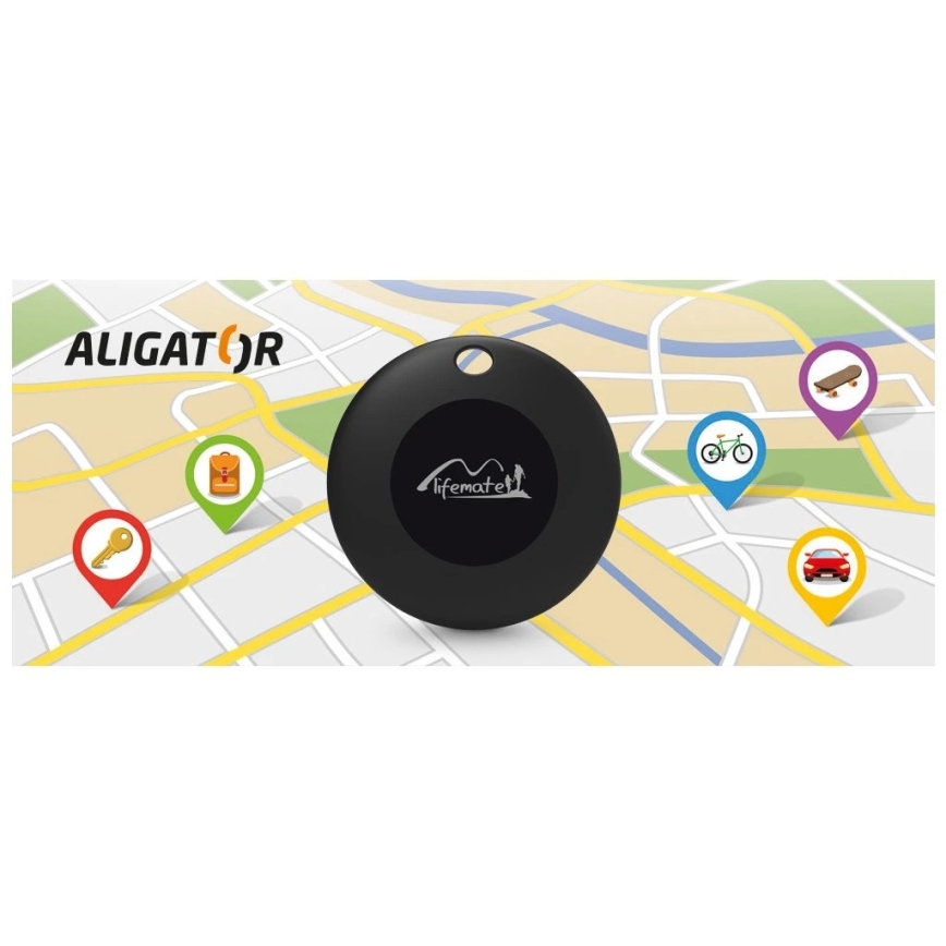 Aligator APD001 - трекер Life Tag 1xCR2032 IP65 черный