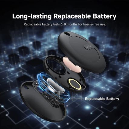 Aligator APD003 - трекер MiTag 1xCR2032 IP67 чёрный