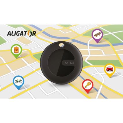 Aligator APD003 - Трекер MiTag 1xCR2032 IP67 чорний