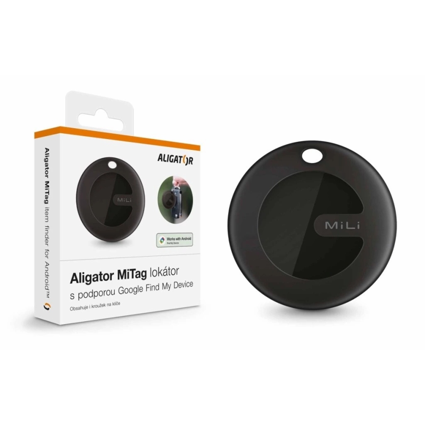 Aligator APD003 - Трекер MiTag 1xCR2032 IP67 чорний