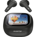 Aligator ATR10BK - Беспроводные наушники с переводчиком 2 в 1 Pods Translate 470 mAh + 2x 40 mAh черные