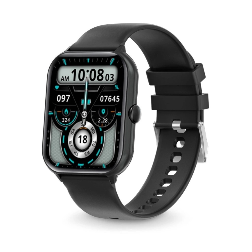 Aligator AW10BK - Розумні годинники Watch GO 220 mAh IP67 чорні