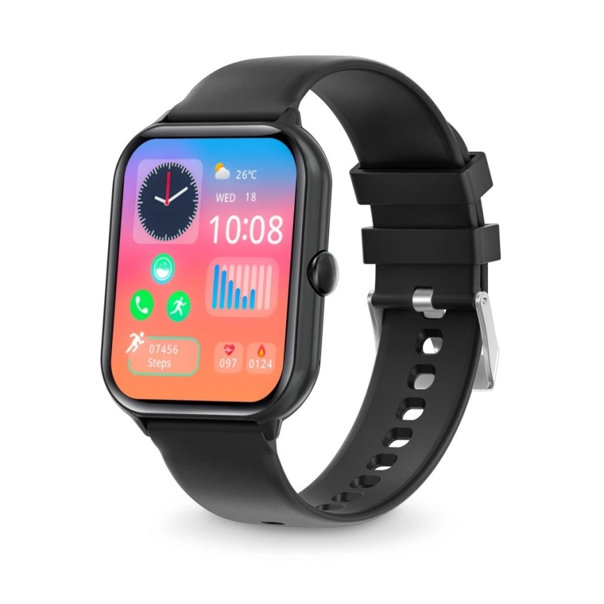 Aligator AW10BK - Розумні годинники Watch GO 220 mAh IP67 чорні
