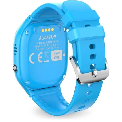 Aligator AW11BE - умные часы Watch Junior 2 450 мА·ч IP67 Wi-Fi синие