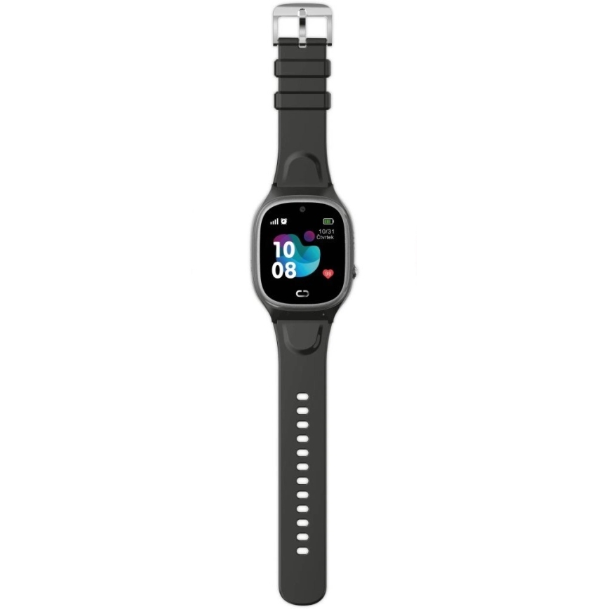 Aligator AW11BK - Розумний годинник Watch Junior 2 450 mAh IP67 Wi-Fi чорний