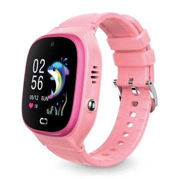 Aligator AW11PK - умные часы Watch Junior 2 450 mAh IP67 Wi-Fi розовые