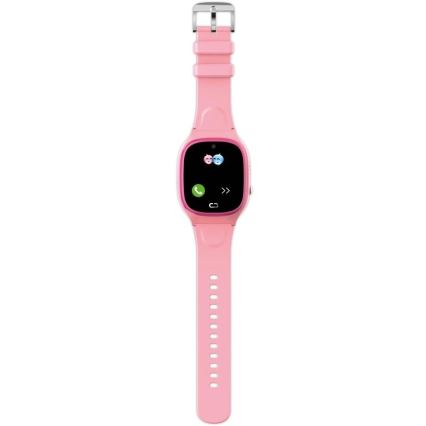 Aligator AW11PK - Умные часы Watch Junior 2, 450 мА·ч, IP67, Wi-Fi, розовые