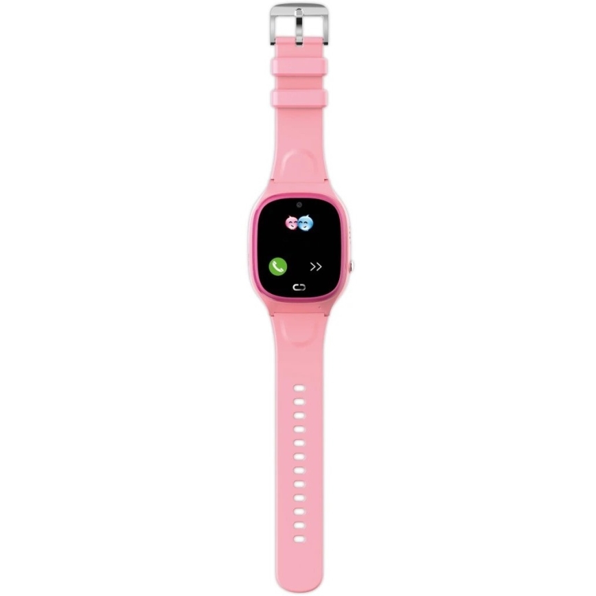 Aligator AW11PK - Умные часы Watch Junior 2, 450 мА·ч, IP67, Wi-Fi, розовые