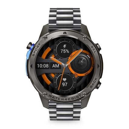 Aligator AW12BK - Умные часы с GPS, 500 мА·ч, IP69K, чёрные