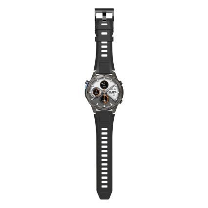 Aligator AW12BK - Умные часы с GPS, 500 мА·ч, IP69K, чёрные