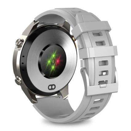 Aligator AW12SR - умные часы Watch GPS 500 мА·ч IP69K серебристые