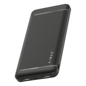 Aligator AX0003 - павербанк A-MAX 10000 mAh 3,7V чорний