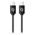 Aligator DATKP46 - кабель USB-C / USB-C с Power Delivery 100 Вт, 1,5 м, черный