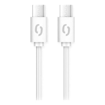 Aligator DATKP47 - USB-кабель USB-C / USB-C, 100 Вт с поддержкой Power Delivery, 1,5 м, белый