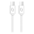 Aligator DATKP49 - USB кабель USB-C / USB-C 65 Вт Power Delivery 1,5 м белый