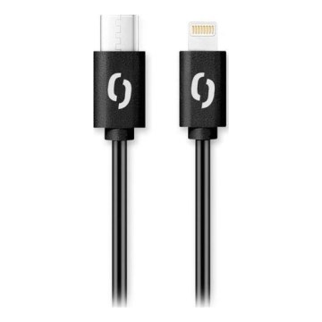 Aligator DATKP50 - USB-кабель USB-C / Lightning 30 Вт Power Delivery 1,5 м чорний