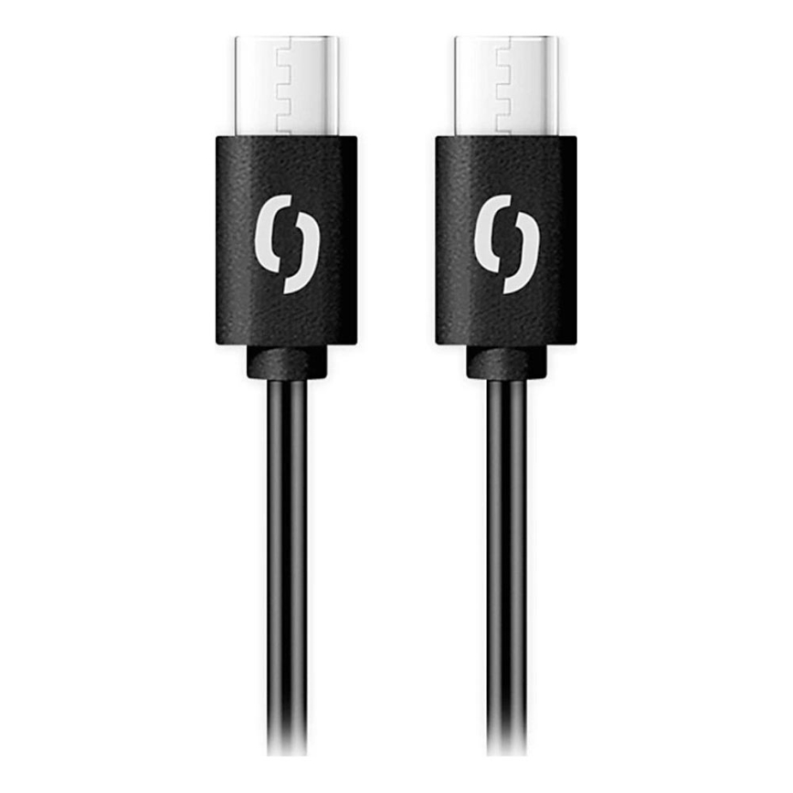 Aligator DATKP54 - USB-кабель USB-C / USB-C 65W Power Delivery 0,5m чорний