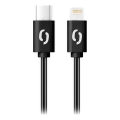 Aligator DATKP60 - USB-кабель USB-C / Lightning, 30 Вт USB Power Delivery, 2,5 м, чорний