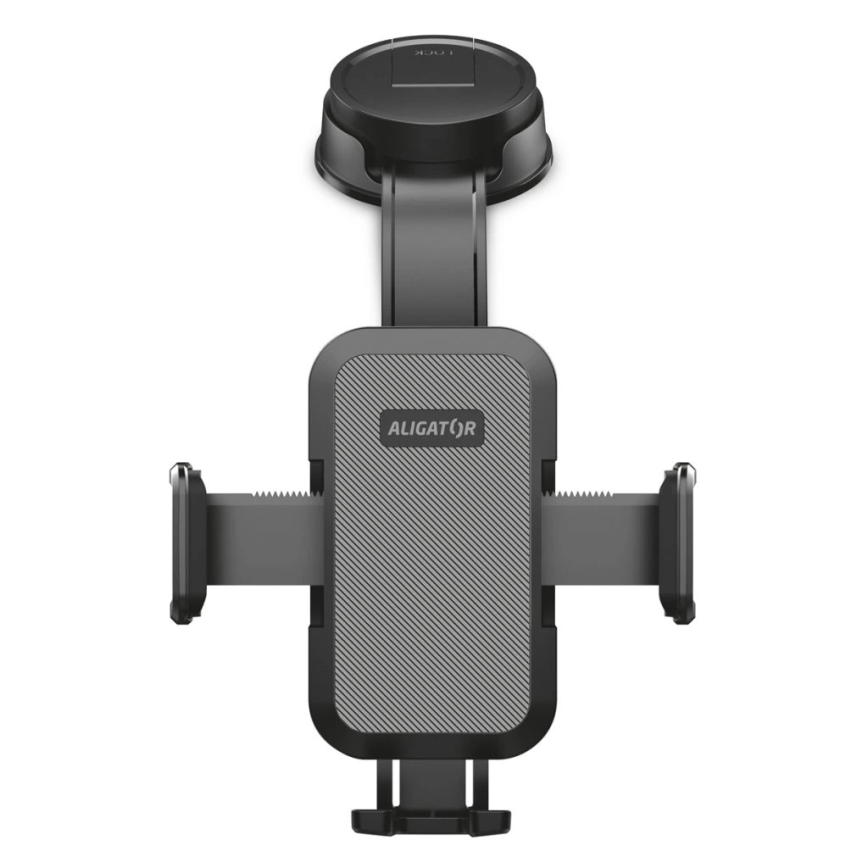 Aligator HA25 - автотримач для телефону з гнучким кронштейном, чорний