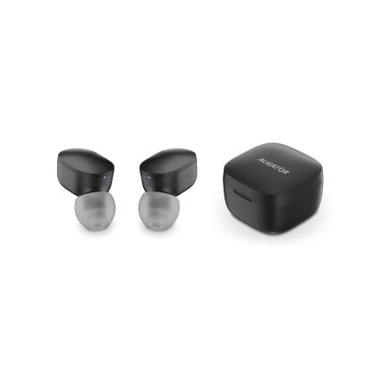 Aligator TWS05 - бездротові навушники Pods LITE 200 mAh + 2x 30 mAh чорні