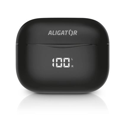 Aligator TWS06 - Бездротові навушники Pods PRO 3 200 мА·год + 2x 30 мА·год чорні