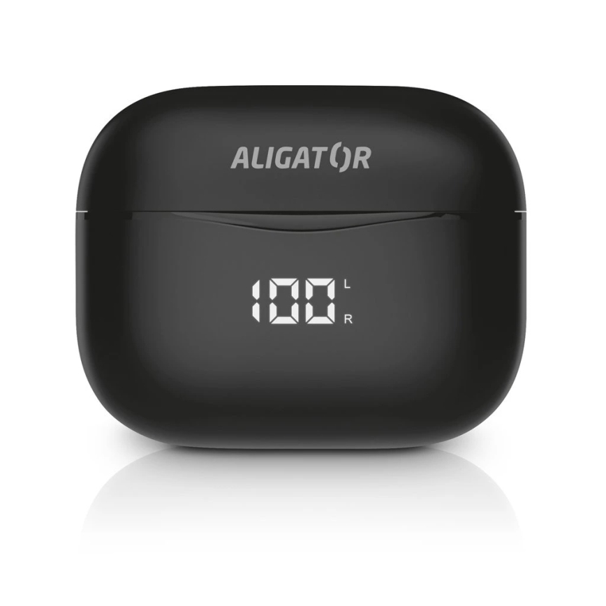 Aligator TWS06 - безпровідні навушники Pods PRO 3 200 mAh + 2x 30 mAh IP30 чорні