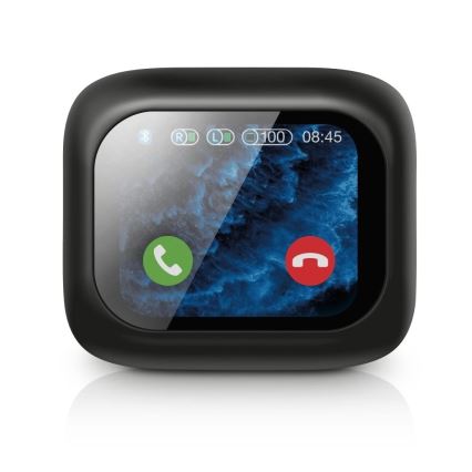 Aligator TWS07 - Беспроводные наушники Pods с ЖК-дисплеем + активным шумоподавлением (ANC) 400 мА·ч + 2x 40 мА·ч чёрные