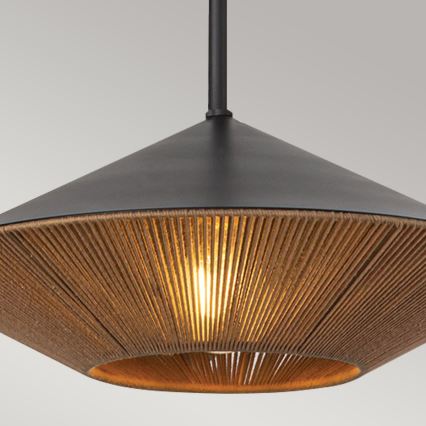 Alora Mood - Люстра на штанге DAPHNE 1xE27/60W/230V диаметр 38,1 см черный