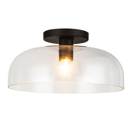 Alora Mood ALM-SYLVIA-SF-BK-CL - Стельовий світильник SYLVIA 1xE27/60W/230V чорний