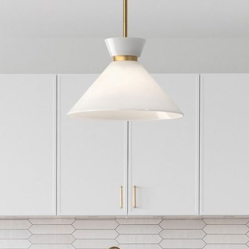 Alora Mood - Люстра на штанзі HALSTON 1xE27/60W/230V золота