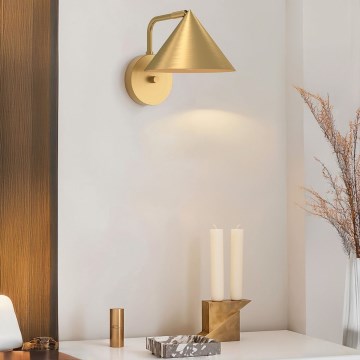 Alora Mood - Настенный светильник REMYCK 1xE27/60W/230V золотой