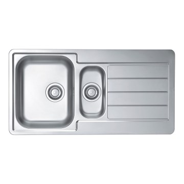 ALVEUS 1082440 - Кухонная раковина LINE 98x50 см матовая сталь/сатин