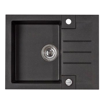 ALVEUS 1090951 - Кухонна мийка ROCK 59,5x47,5 см граніт/чорний
