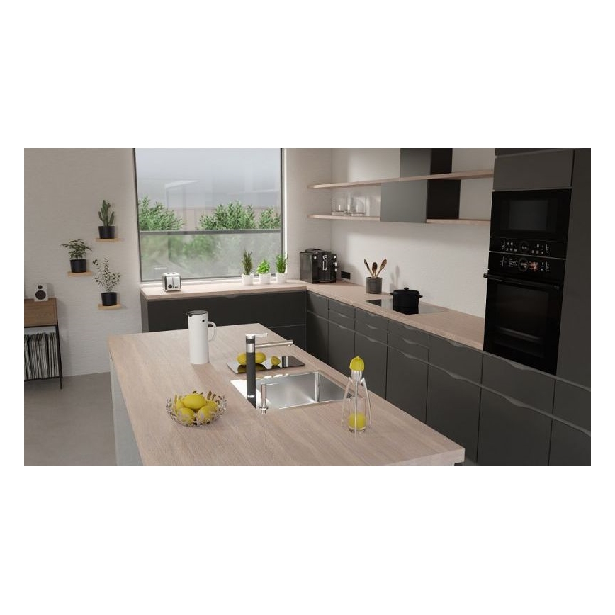 ALVEUS 1103609 - Кухонная раковина PURE 52,5x51,5 см сатин