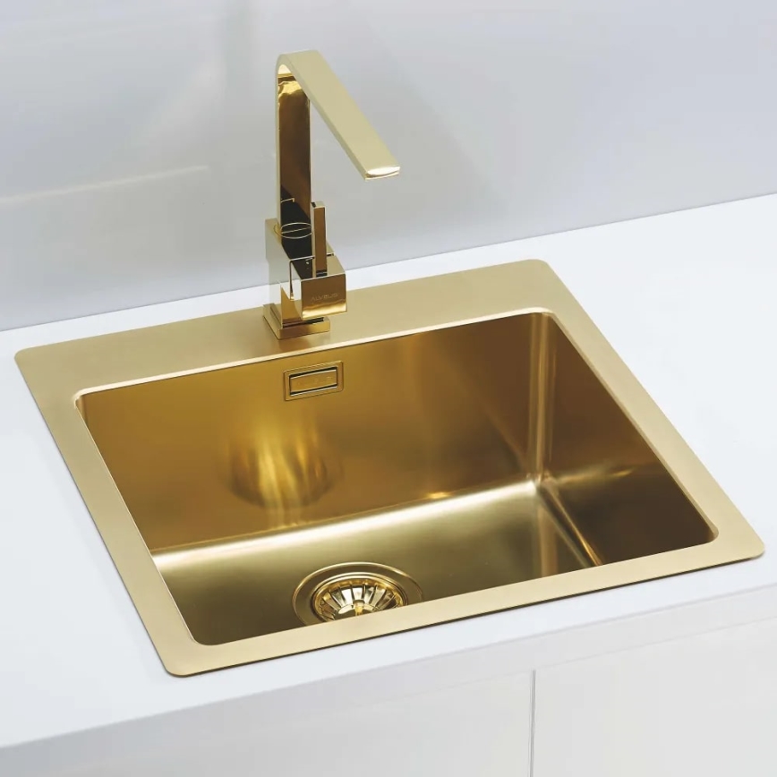 ALVEUS 1106867 - Кухонна мийка PURE 52,5x51,5 см monarch золотий