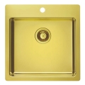 ALVEUS 1106867 - Кухонная раковина PURE 52,5x51,5 см монарший золотистый